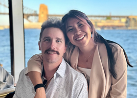 Tanya and Kyle, hosts of The Peak Getaways